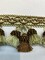 1 Yard Antique Green Brown Tassel Fringe Trim for Draperies and Home Decor 3.5 Inch Long